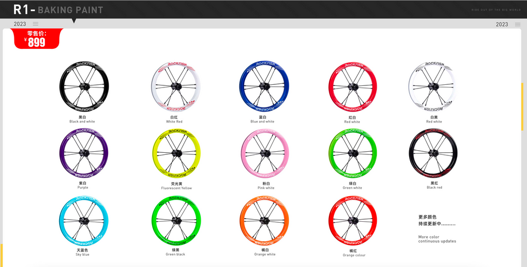 Rockfish R1 Wheelset (Advanced Racing)